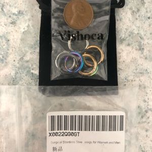 Brand New Surgical Stainless Steel Rings